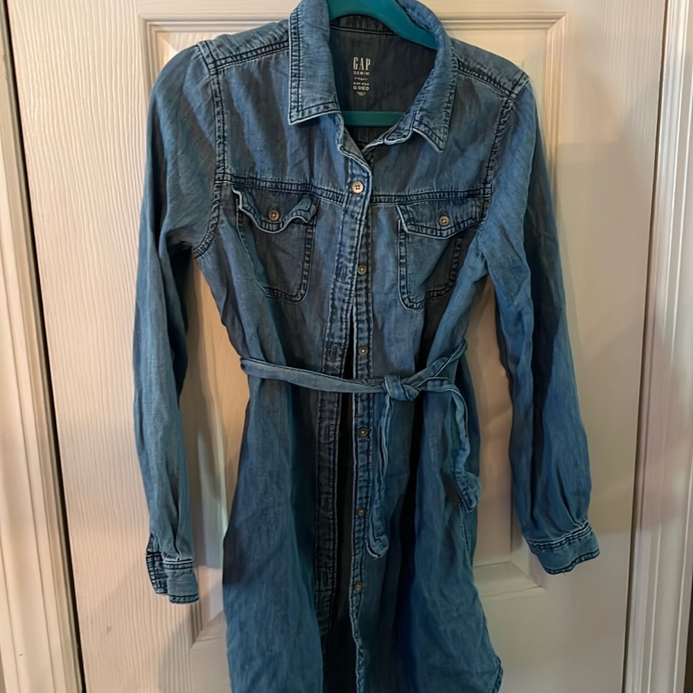 Gap denim dress